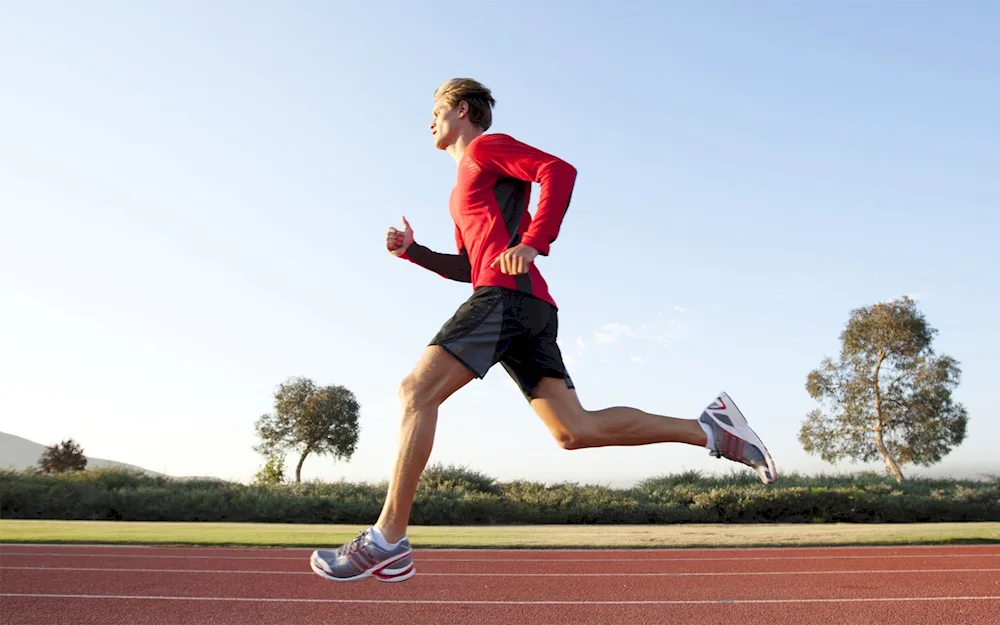 Girl running