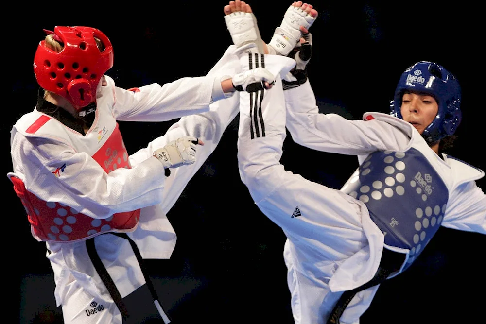 Back KIK taekwondo