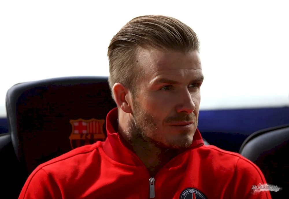 David Beckham haircut