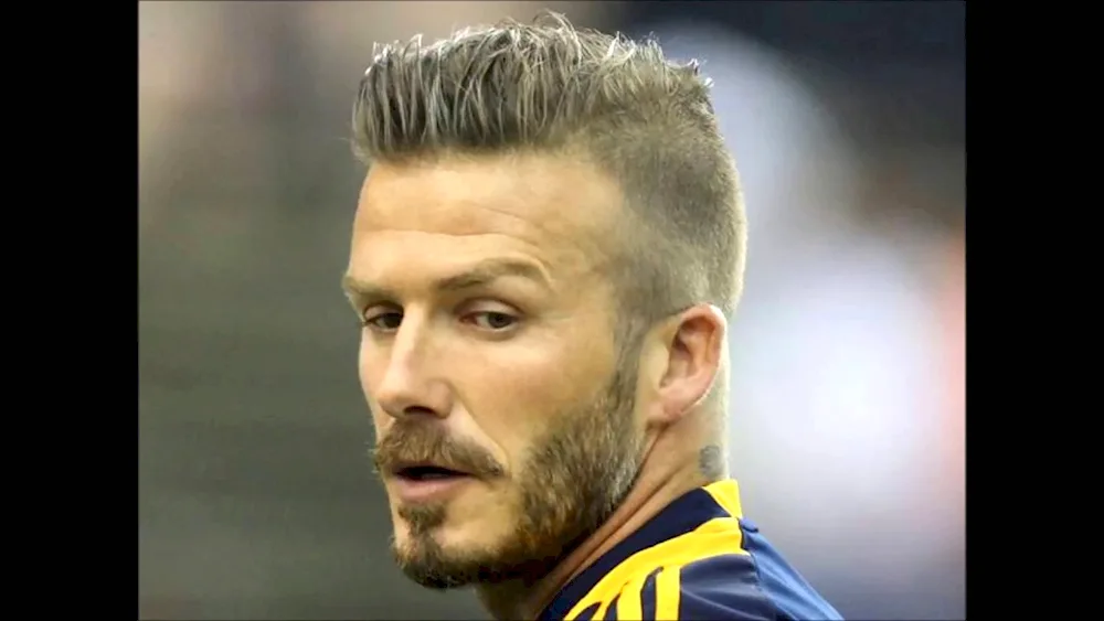 Beckham footballer Mohawk