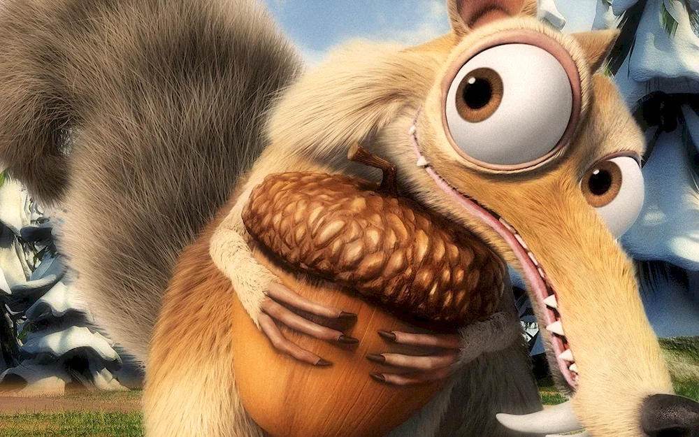 Squirrel Scratty from Ice Age