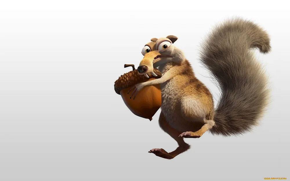 Squirrel Scratty from Ice Age