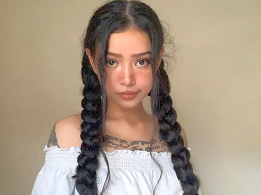 Braid in front