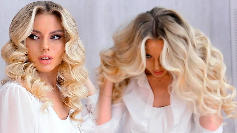 White curls