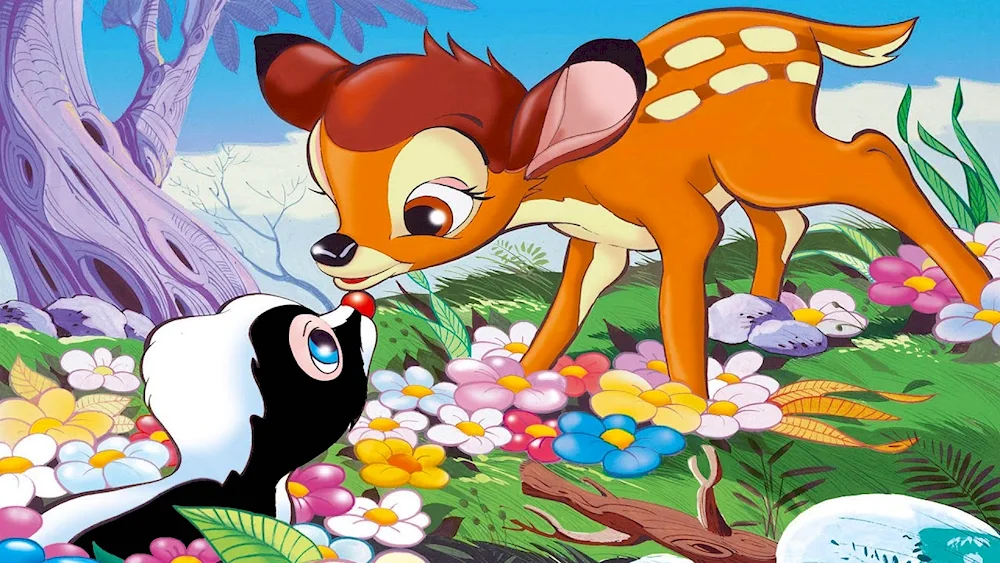 Heroes of Disney Cartoons Bambi