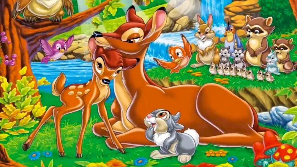 Bambi the Disney cartoon