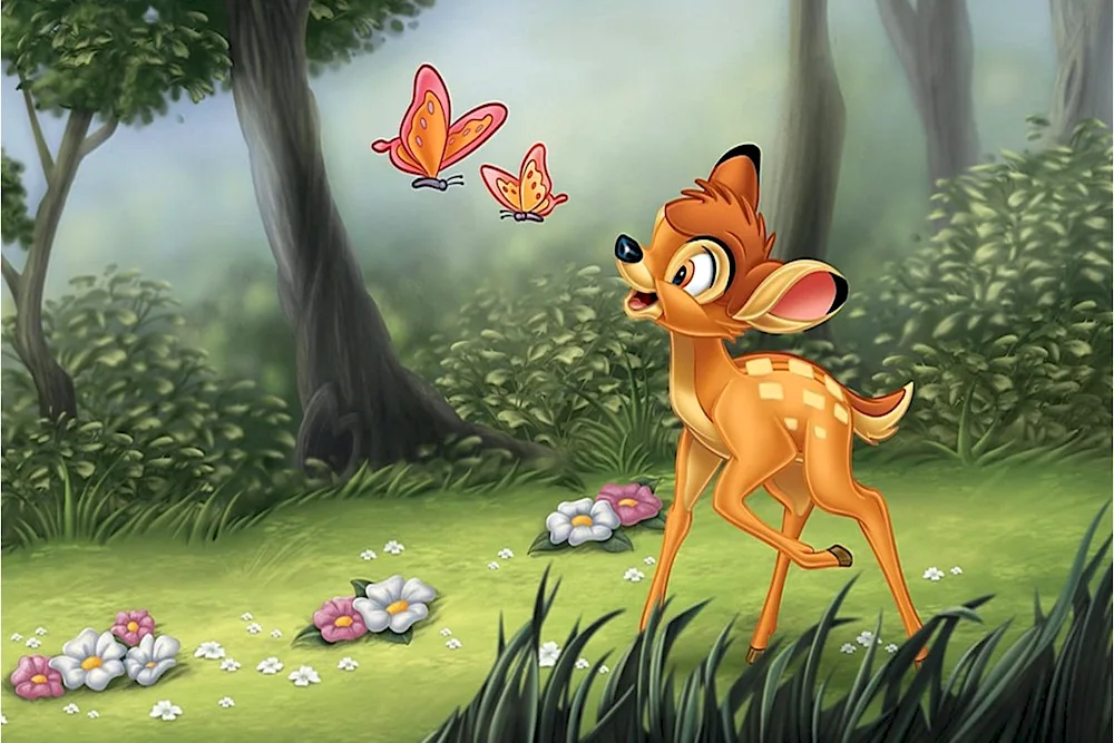 Bambi Disney cartoon