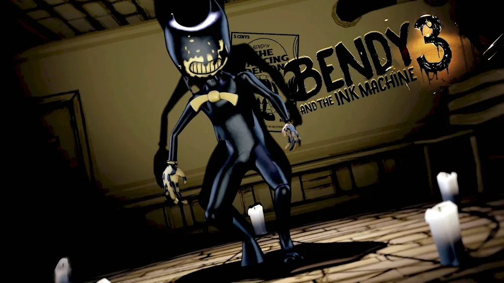 The Ink Demon from Bendy