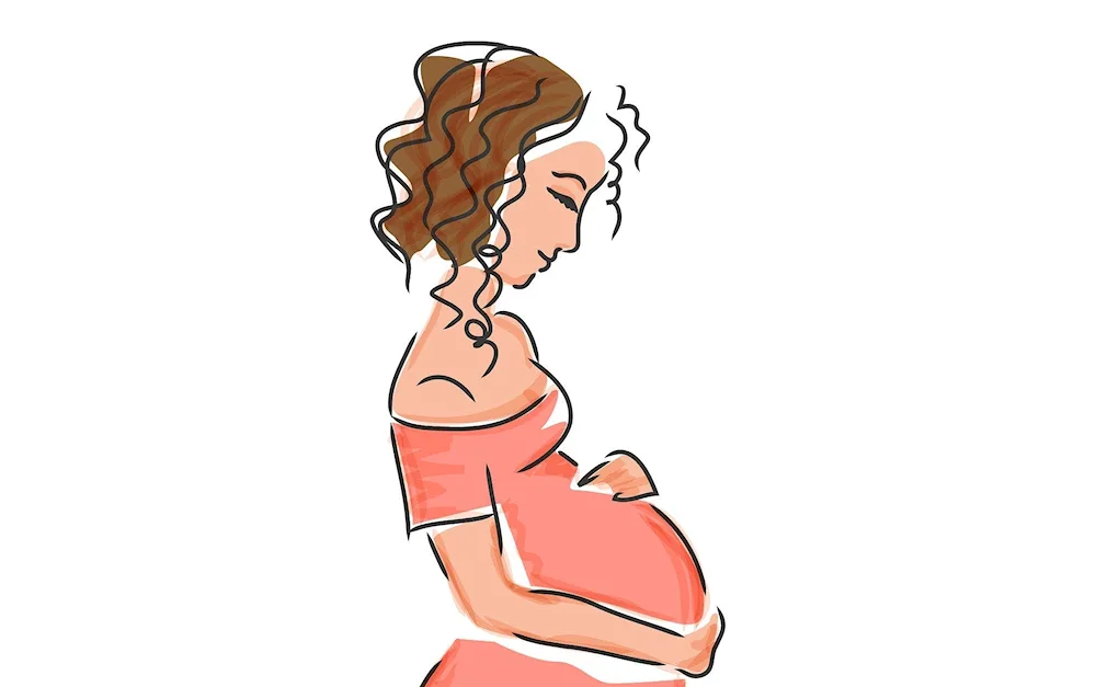 Baby in tummy