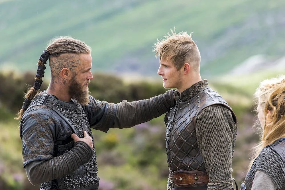 The Vikings series Ragnar Lothbrok