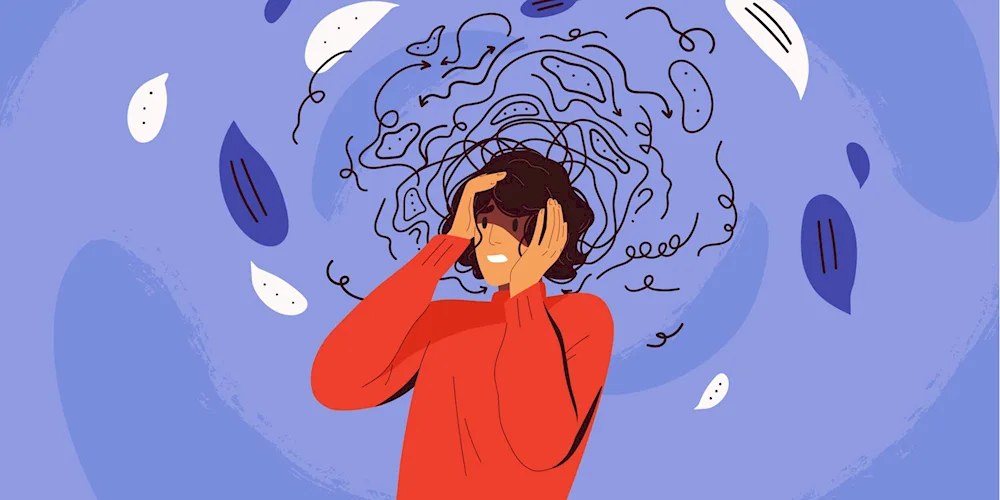 Anxiety illustration