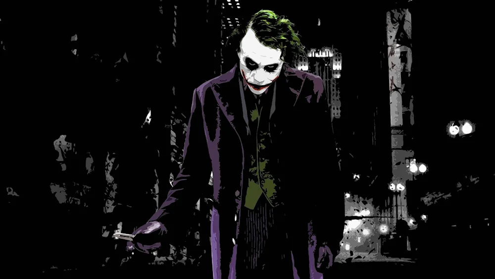 Joker hit Ledger wallpaper