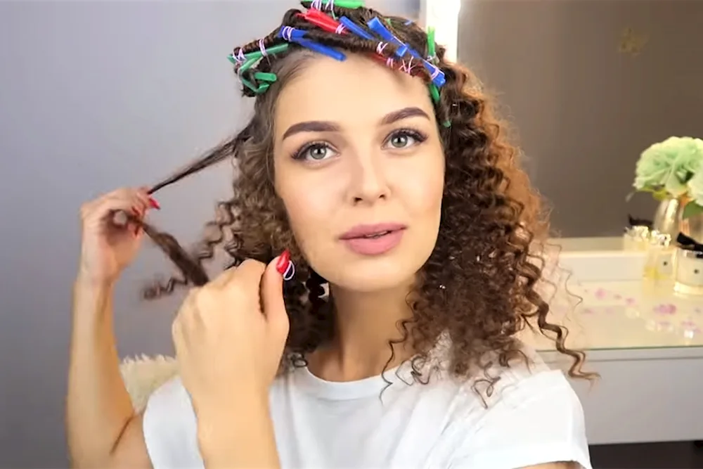 Afro curlers for Afro curls