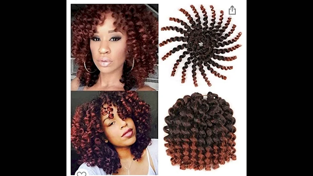 Jennifer Lopez with Afro curls
