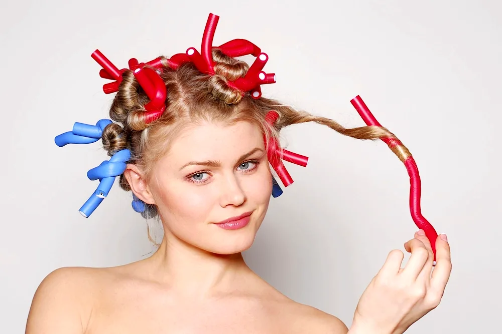 Burling curlers. curlers