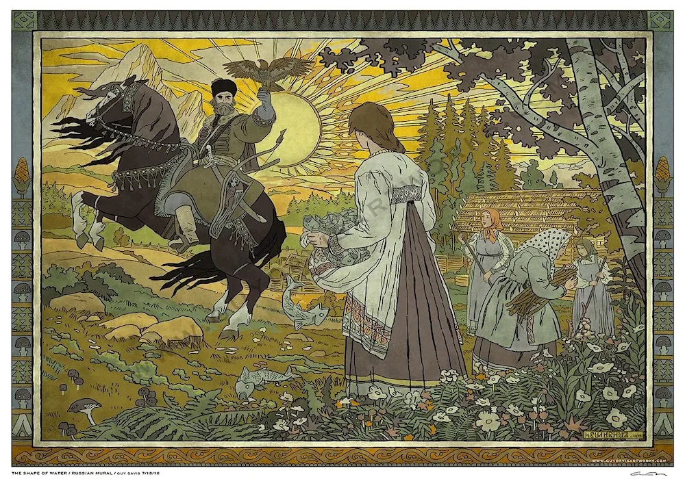 Bilibin Ivan Yakovlevich paintings