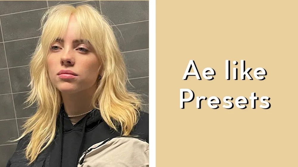 Billy Ailish blond 2021
