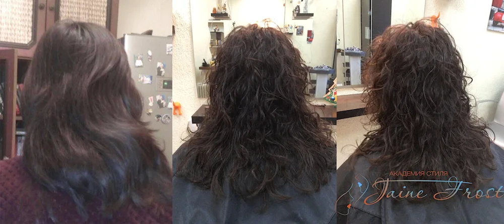 Wet chemica on short hair