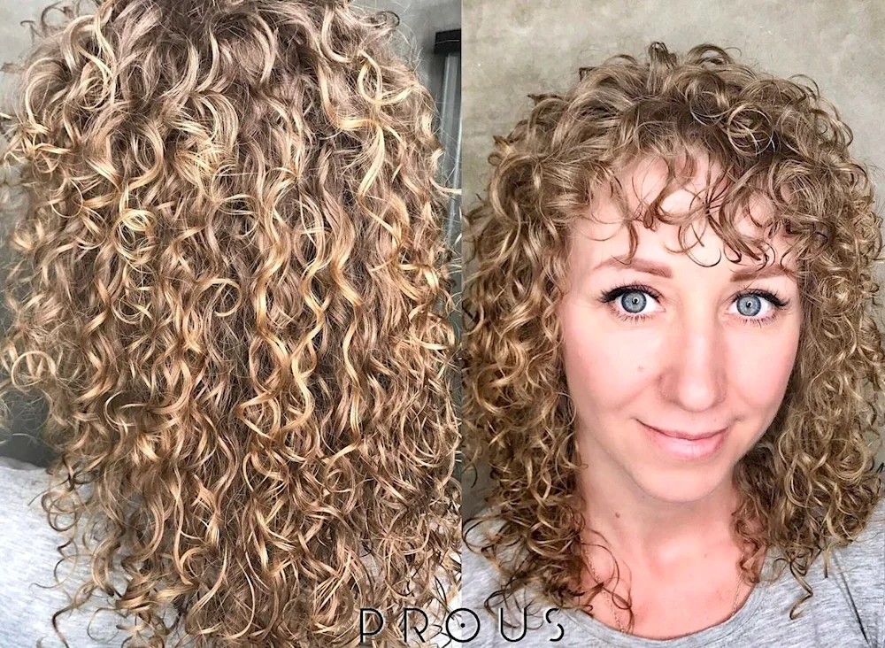 Spiral perm photo