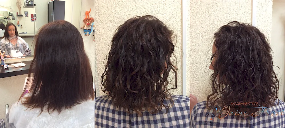 Bio curl Carving bob