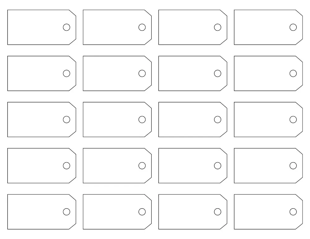 Printable Tags