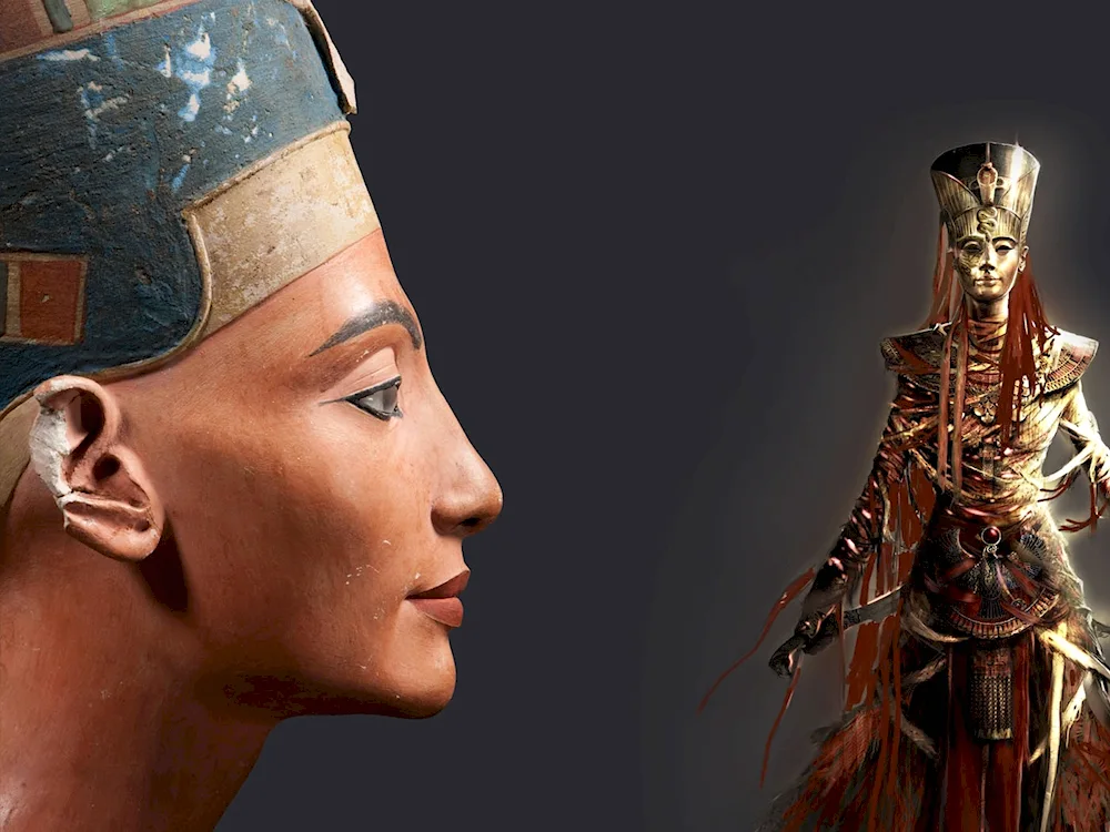 Bust Nefertiti Berlin Museum