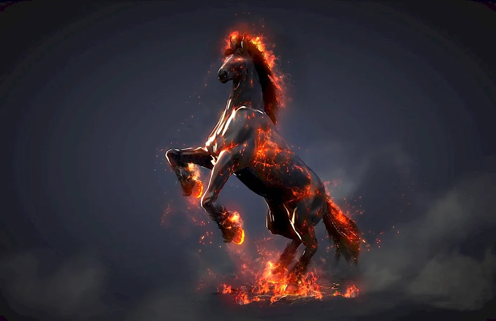 Mustang horse pacer