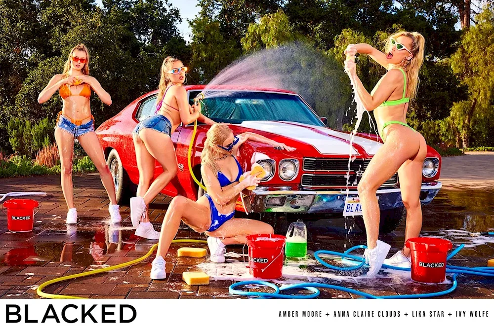 [Blacked] Amber Moore Anna Claire clouds lika Star Ivy Wolfe