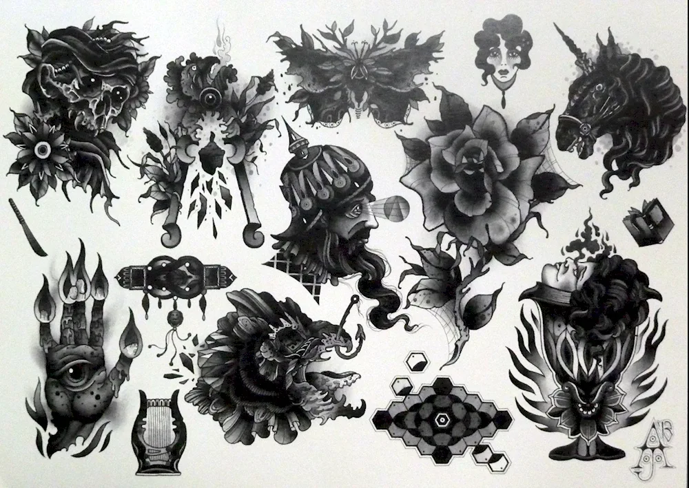 Tattoo sketches