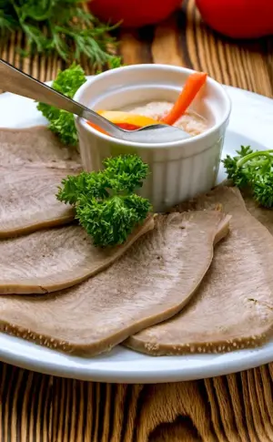 Beef tongue dishes