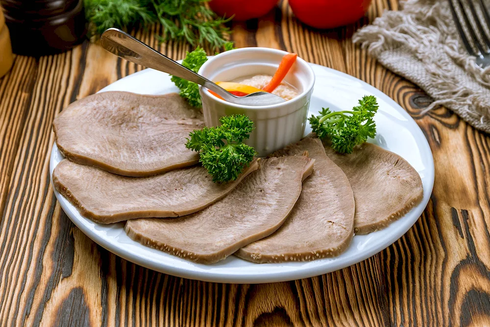 Beef tongue dishes