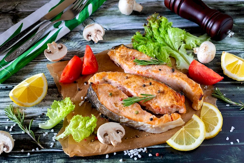 Rainbow river trout