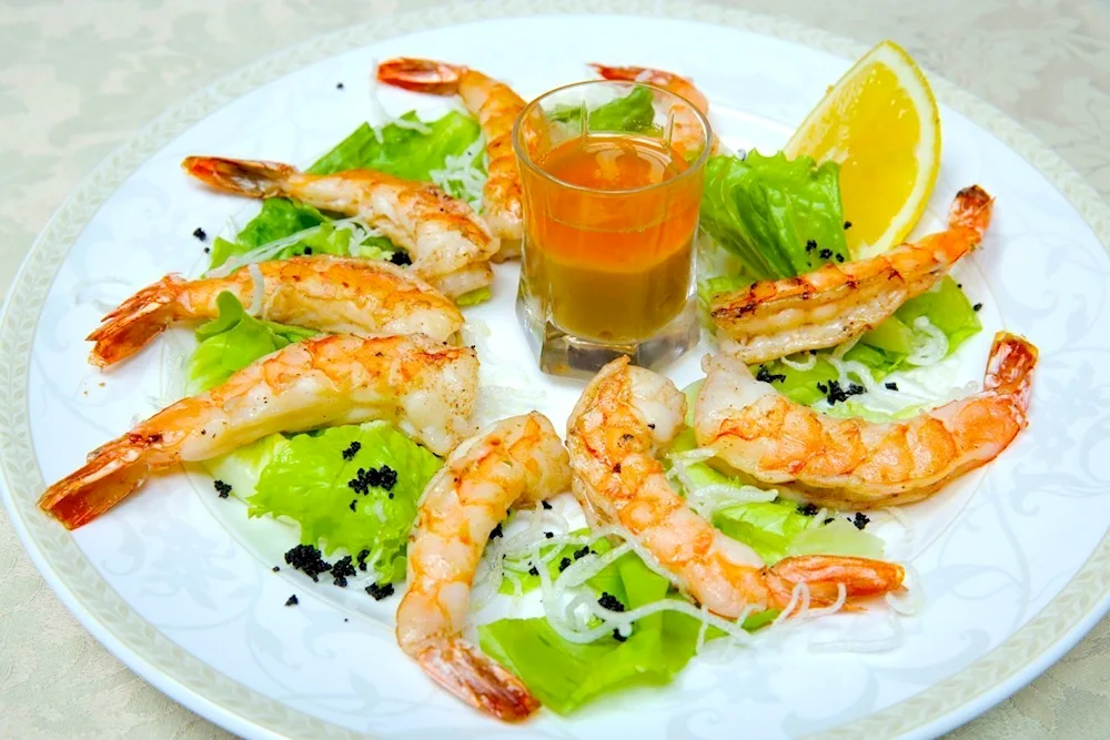 Shrimp scampi