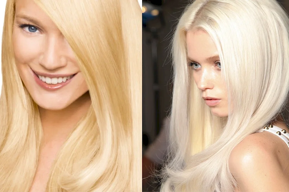 Hair blonde