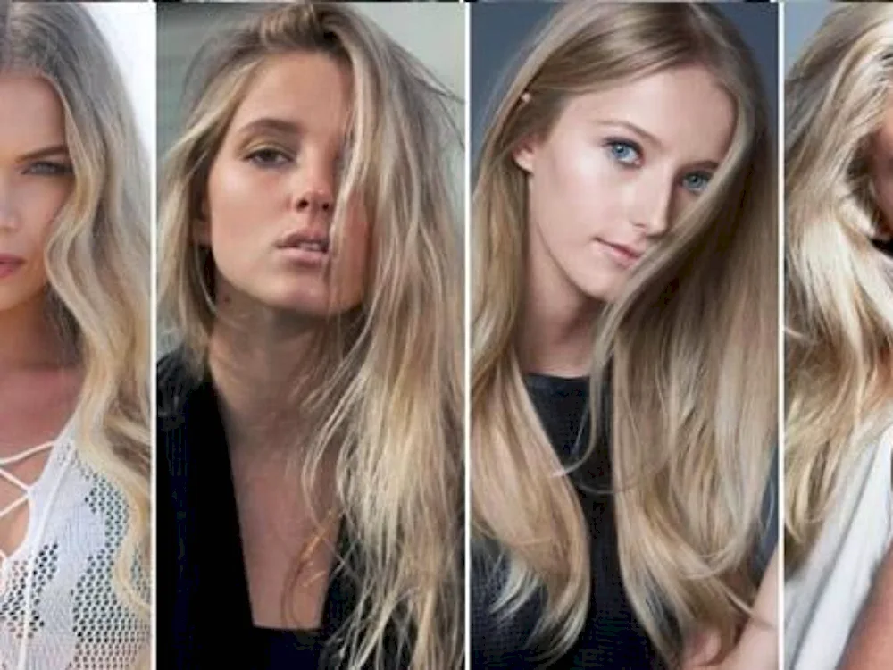 Blonde natural colour