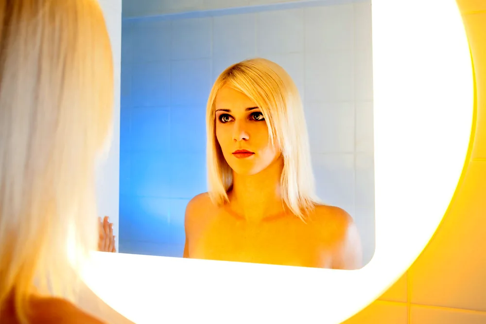 Salon hair colouring