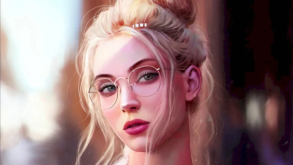 Girl with make-up