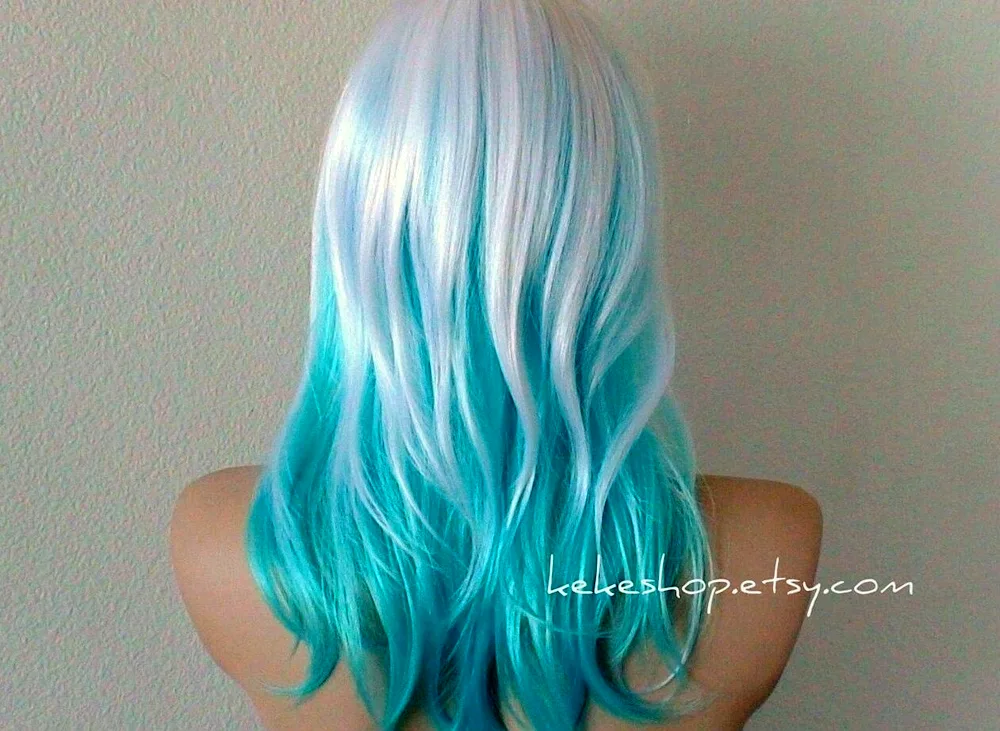 Linda Halberg blue hair Halberg blue hair