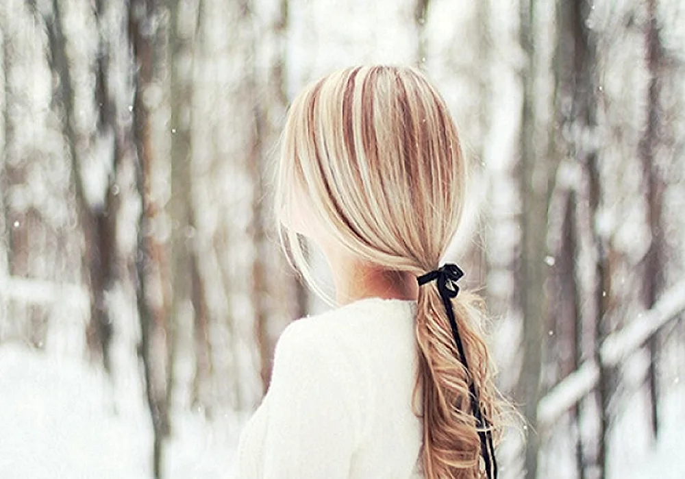 Blonde with a brown back
