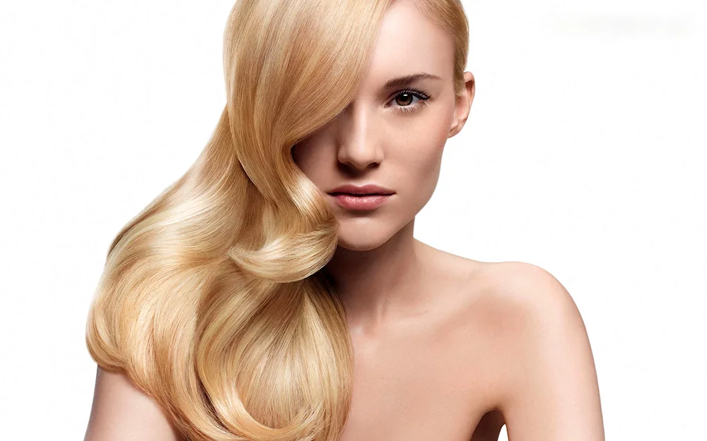 Blonde hair