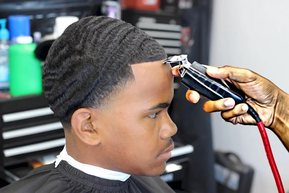 Blowout Taper hairstyle