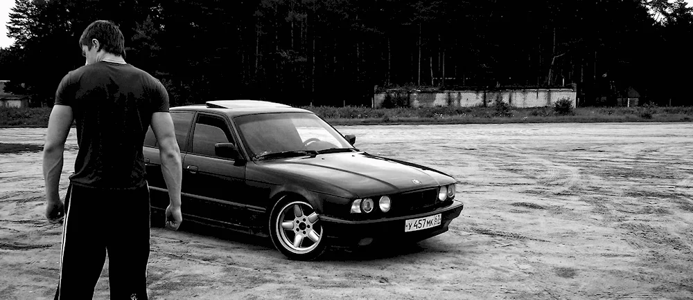 BMV e34 gangster