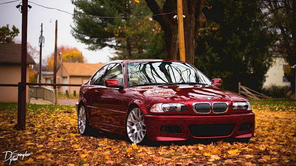 BMW e46 Red