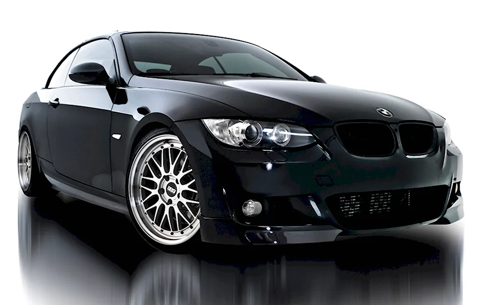 BMW e92 black