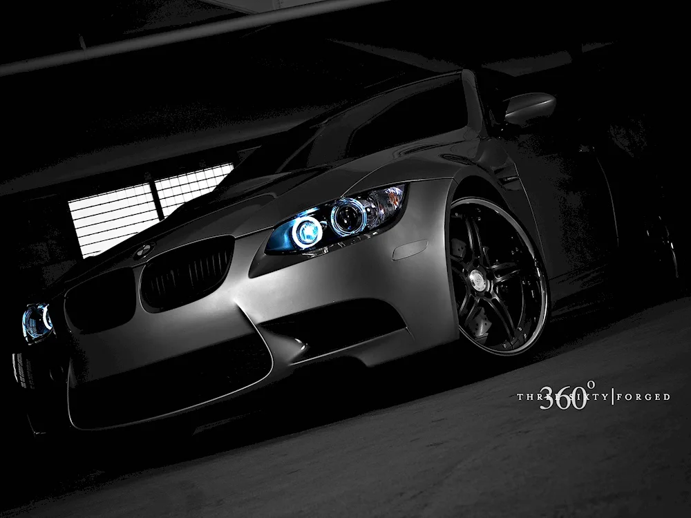 BMW m3 in darkness