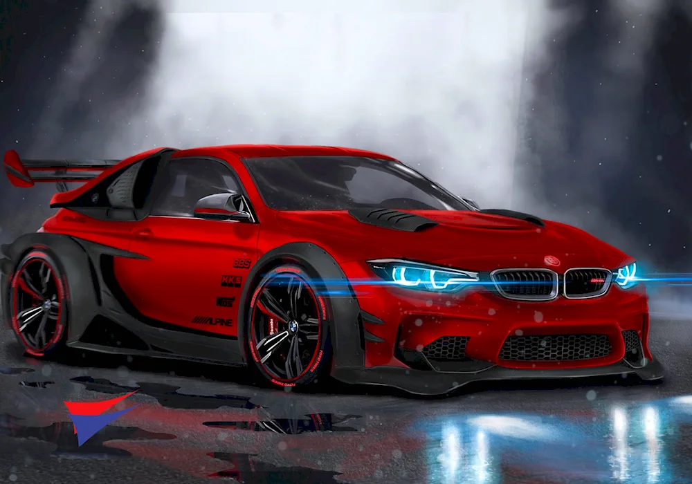 BMW m4 sports car