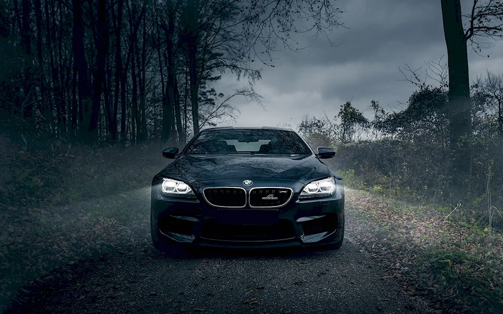 BMW m5 black