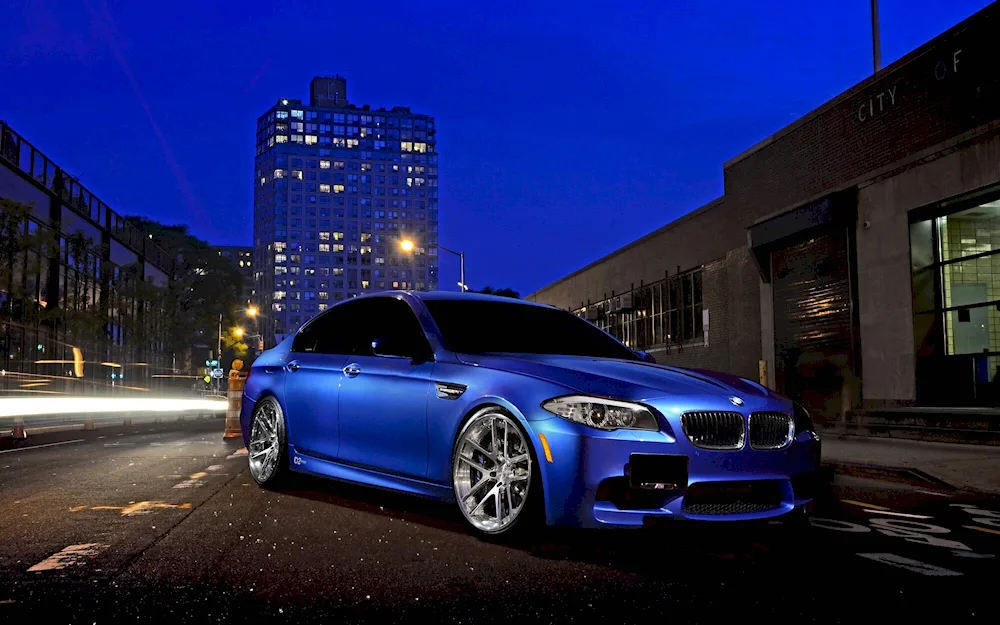 BMW m5 f10 Blue