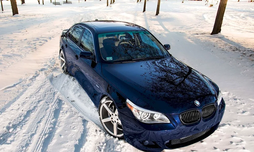 BMW m5 Winter