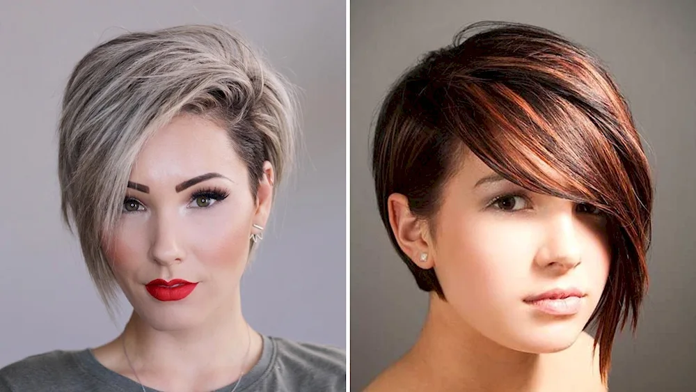 Bob cut asymmetry